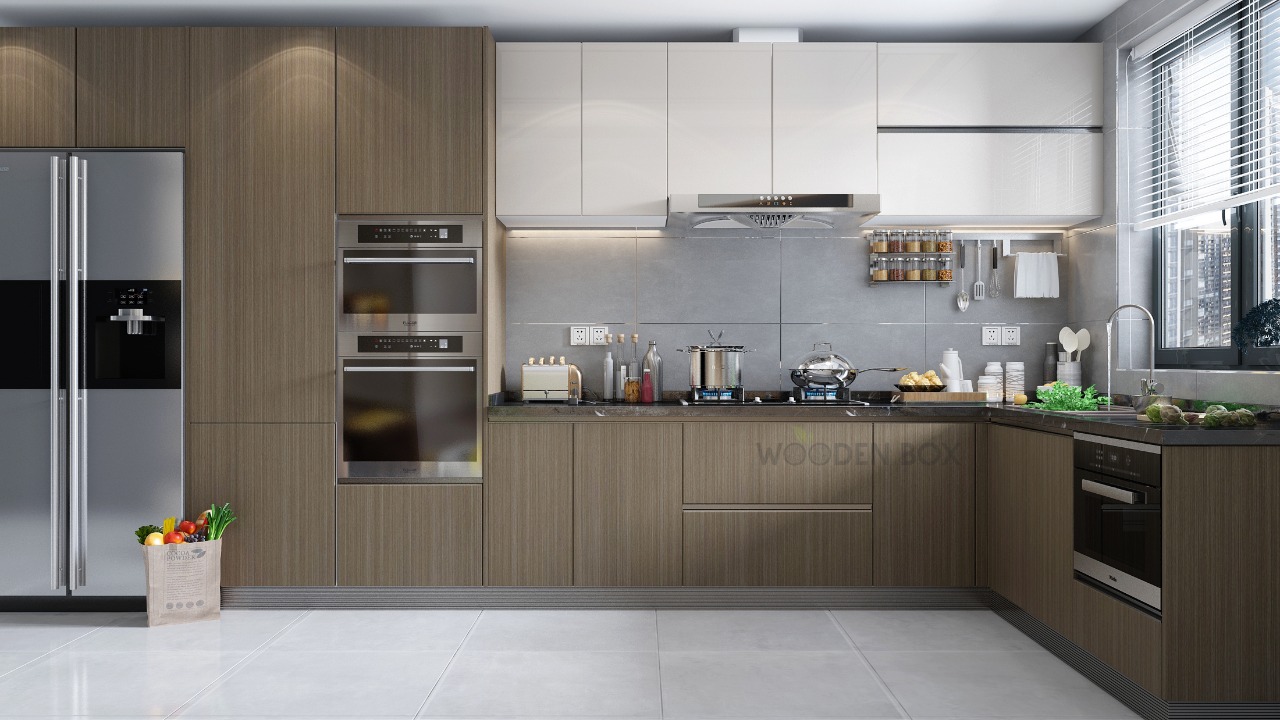 Customized Modern Kitchen Mk6 - WOODENBOX
